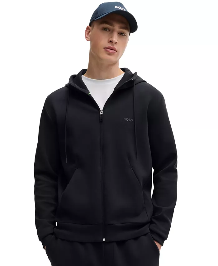 Мужская худи с логотипом на молнии Hugo Boss, синий
Мужская худи с логотипом на молнии Hugo Boss, синий
