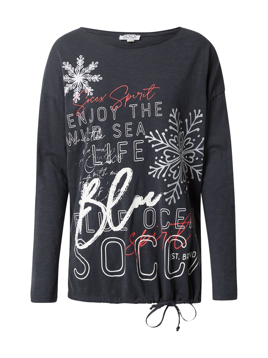 Рубашка Soccx Into The Blue, морской синий 
Рубашка Soccx Into The Blue, морской синий