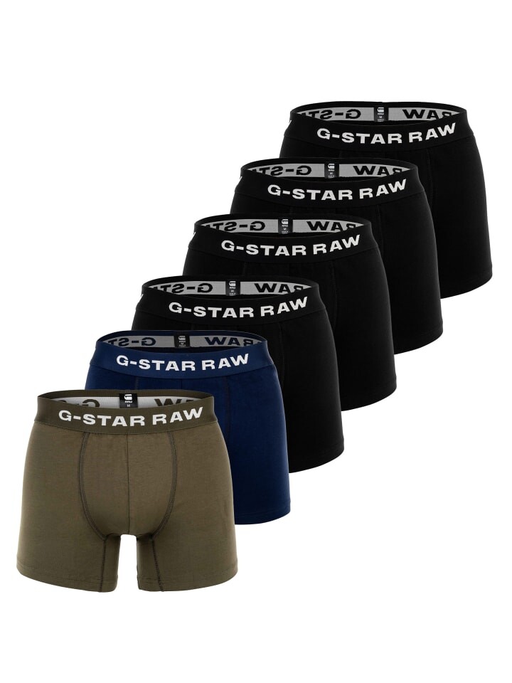 Боксеры G-Star Raw short 6er Pack, цвет schwarz/blau/schwarz/grün
Боксеры G-Star Raw short 6er Pack, цвет schwarz/blau/schwarz/grün