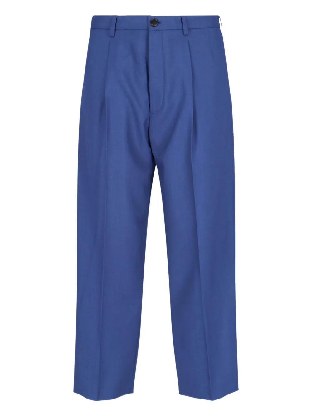 Плиссированные брюки из девственной шерсти Marni, синий
Плиссированные брюки из девственной шерсти Marni, синий