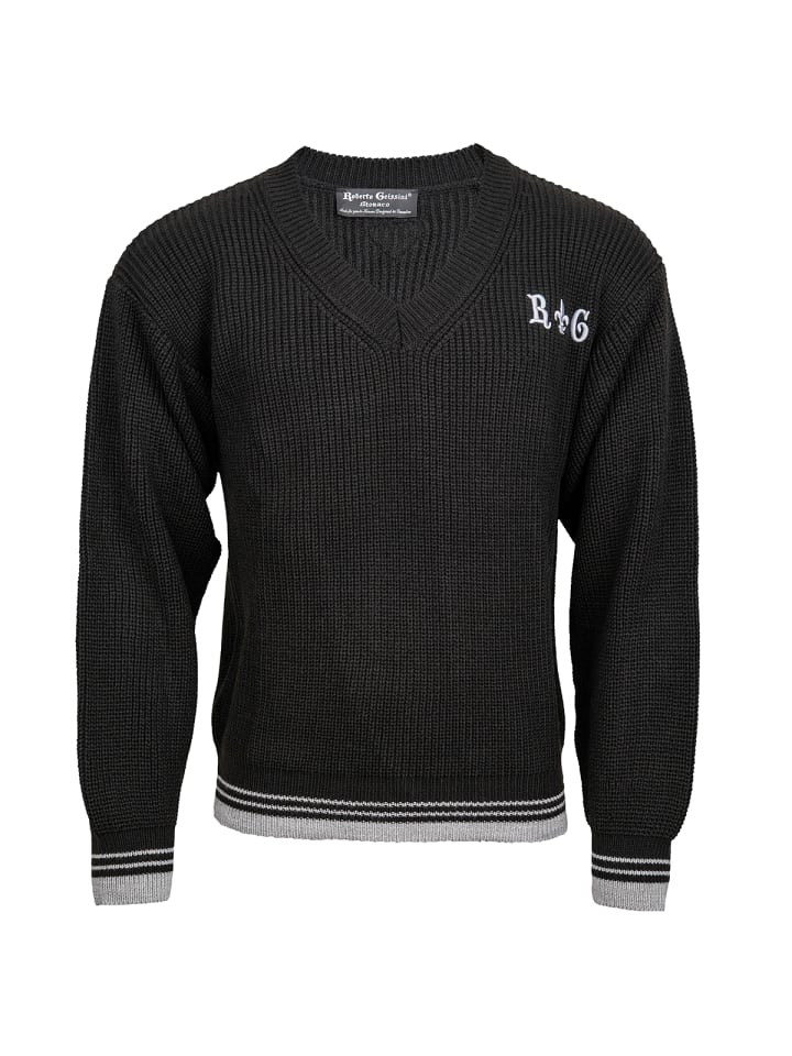 Мужской вязаный свитер в университетском стиле Roberto Geissini
Мужской вязаный свитер в университетском стиле Roberto Geissini