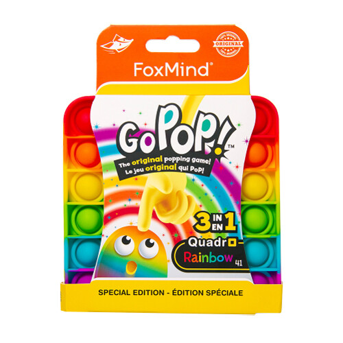 Настольная игра Go Pop Quadro – Special Edition 41: Rainbow
Настольная игра Go Pop Quadro – Special Edition 41: Rainbow