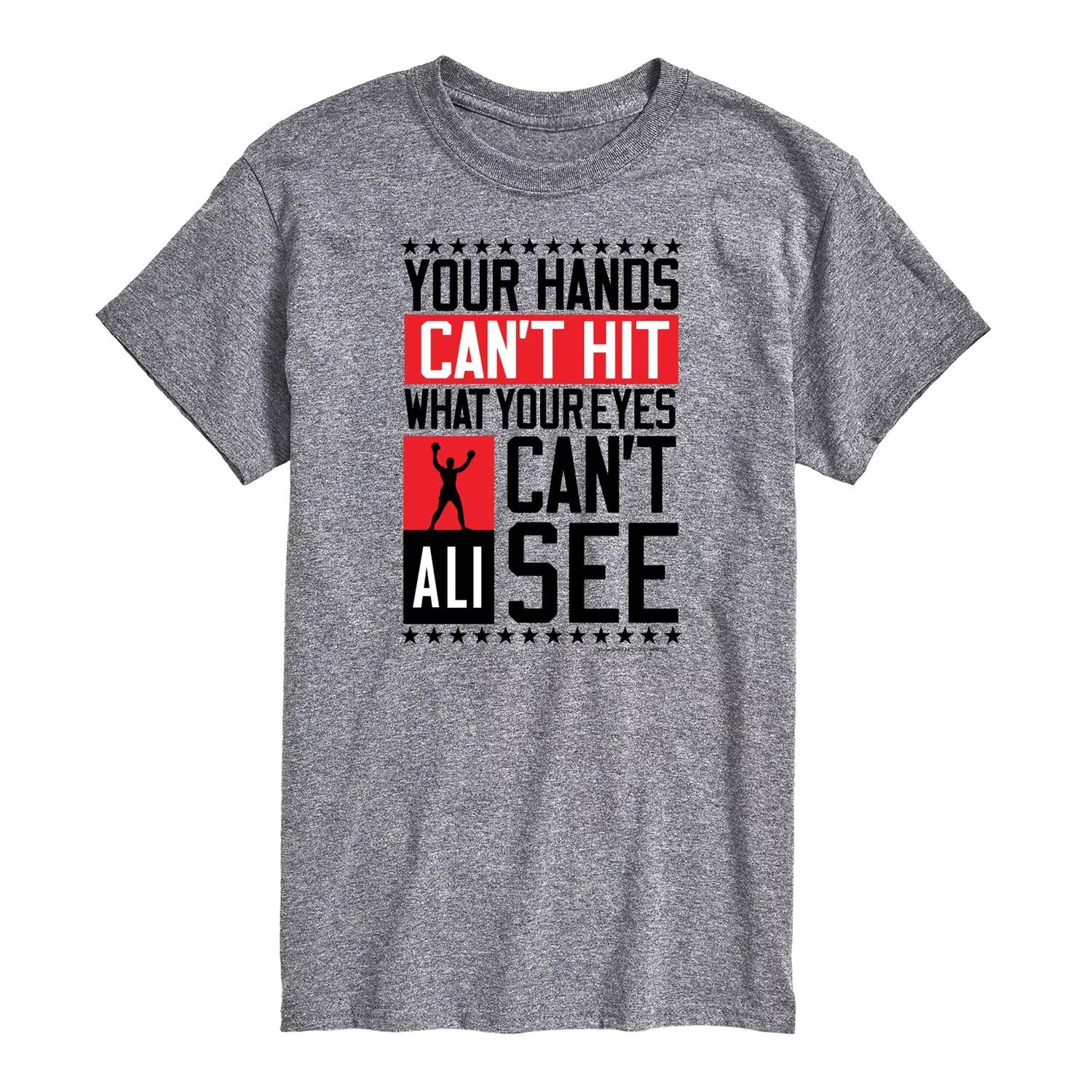 Большой и высокий Мохаммед Али не может попасть в футболку Licensed Character, серый
Большой и высокий Мохаммед Али не может попасть в футболку Licensed Character, серый