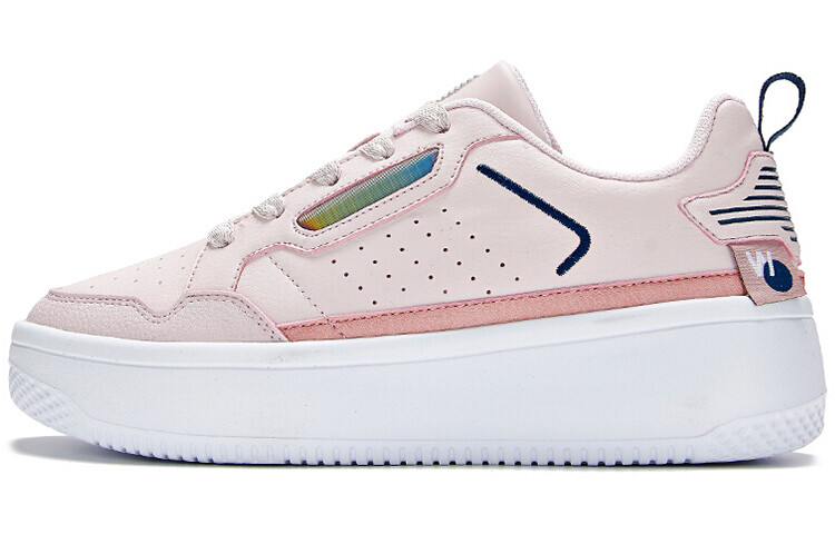 Кеды, скейтборд обувь женская низкая розовый/белый 361°
Кеды, скейтборд обувь женская низкая розовый/белый 361°