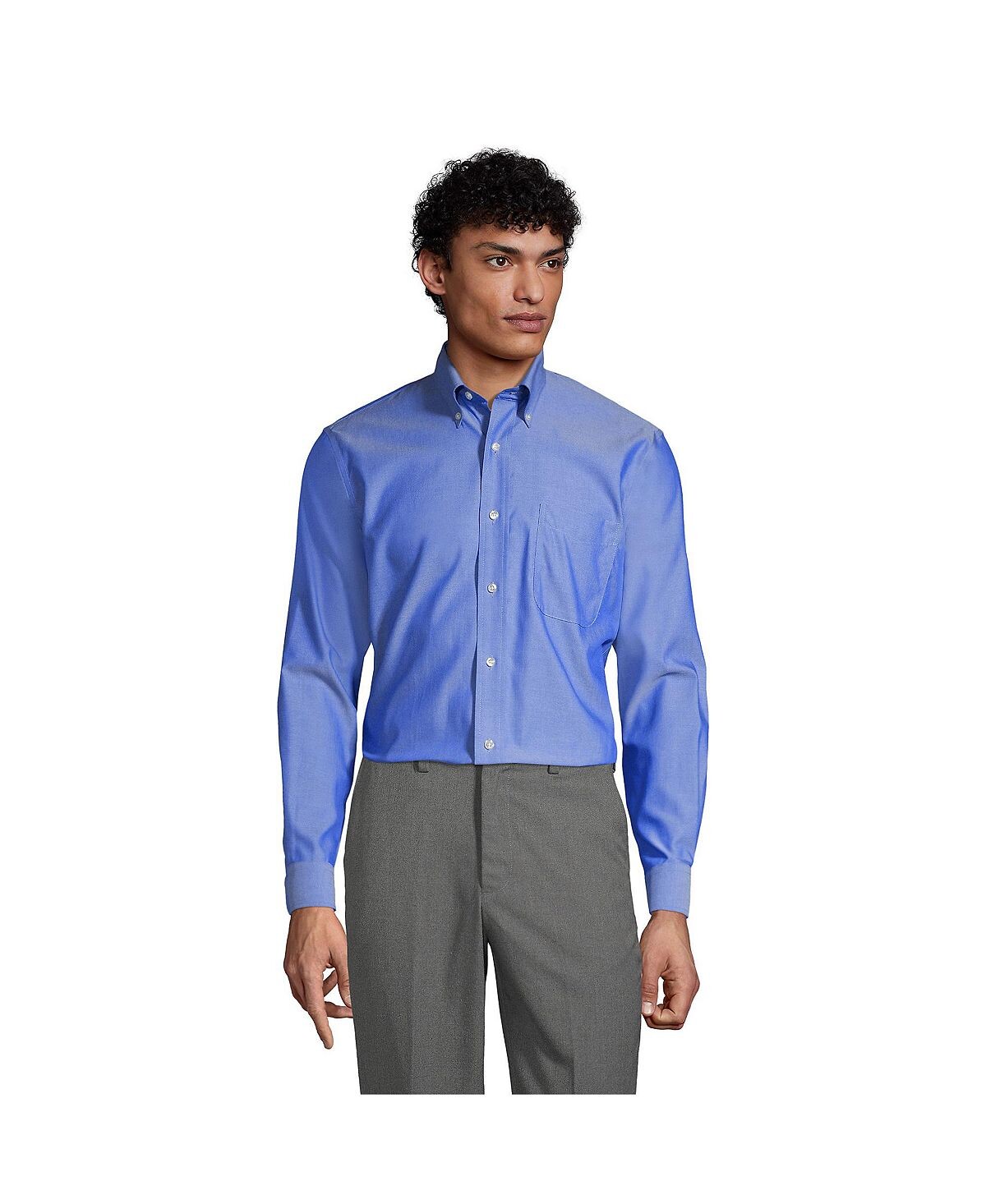 Школьная форма, мужская классическая рубашка с длинным рукавом без железа Lands' End
Школьная форма, мужская классическая рубашка с длинным рукавом без железа Lands' End