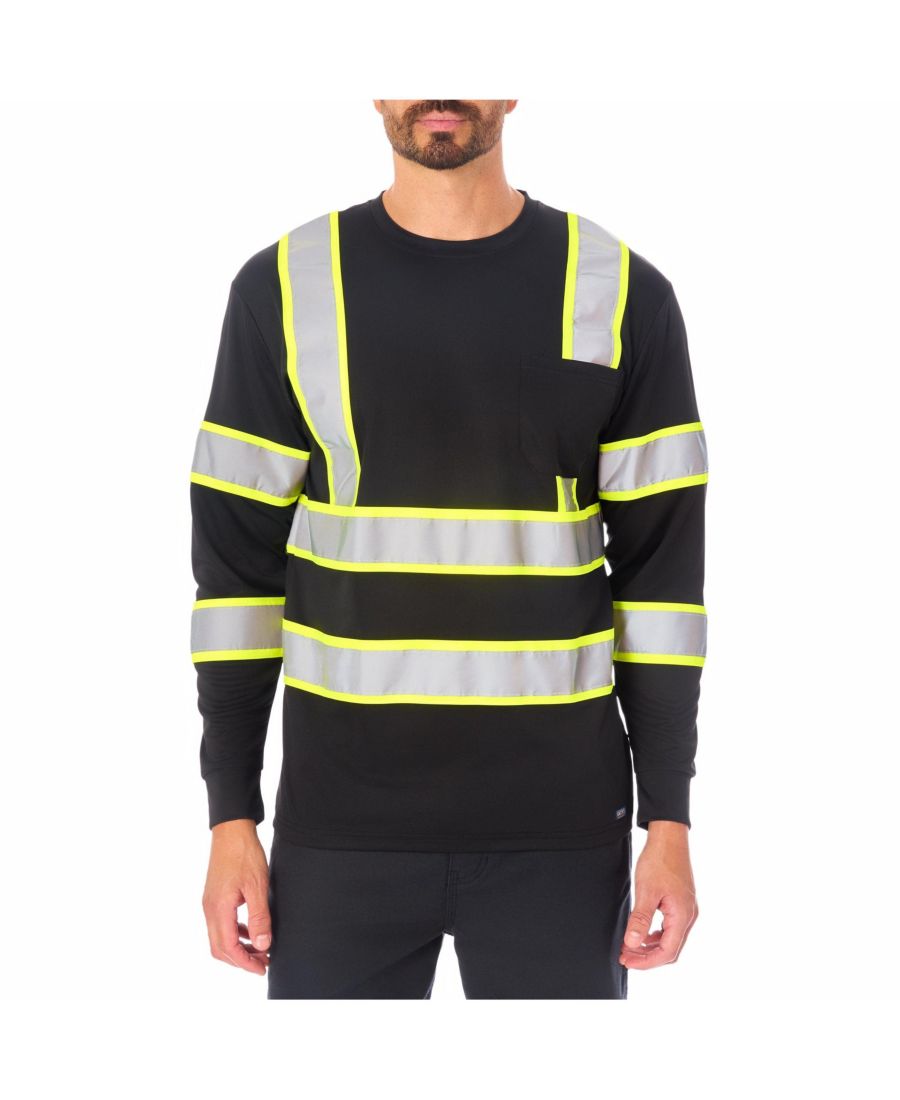 Мужская светоотражающая защитная футболка с длинным рукавом Smith's Workwear, Black, Черный, Мужская светоотражающая защитная футболка с длинным рукавом Smith's Workwear, Black
Мужская светоотражающая защитная футболка с длинным рукавом Smith's Workwear, Black, Черный, Мужская светоотражающая защитная футболка с длинным рукавом Smith's Workwear, Black