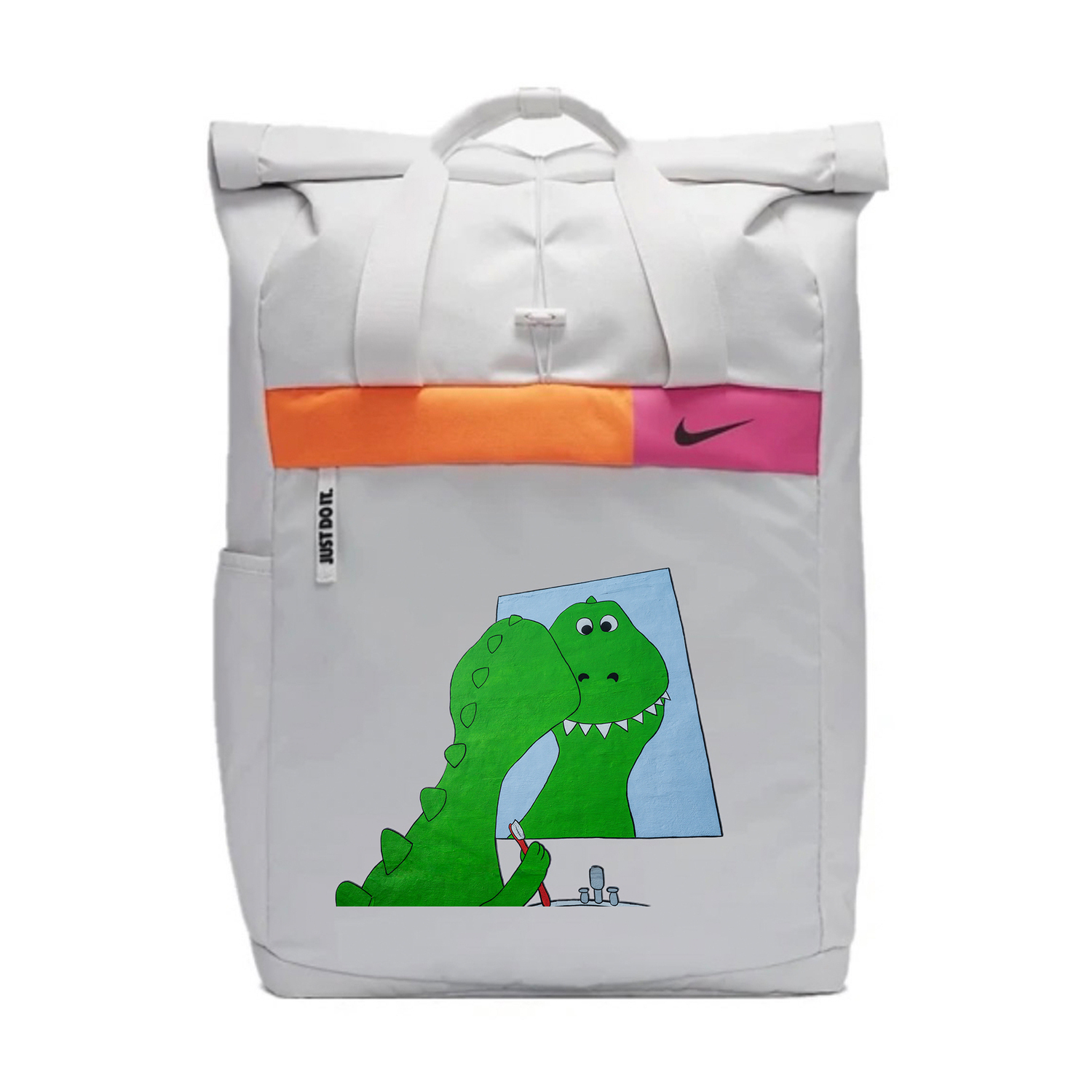 Nike Тканевый рюкзак маленький динозавр унисекс светло-серебристый серый, Grass Green
Nike Тканевый рюкзак маленький динозавр унисекс светло-серебристый серый, Grass Green