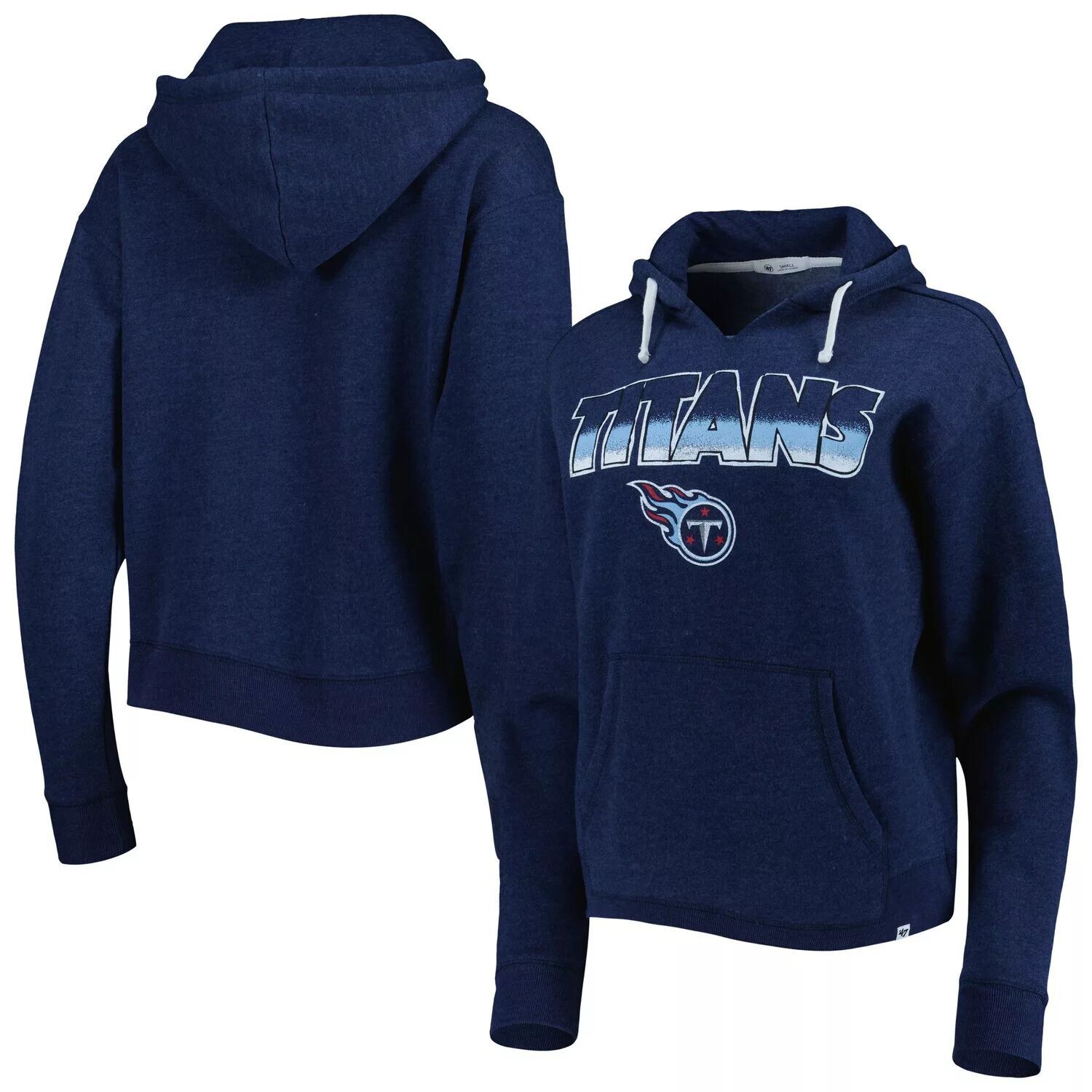 Женский темно-синий пуловер с капюшоном Tennessee Titans Color Rise Kennedy Notch Neck '47
Женский темно-синий пуловер с капюшоном Tennessee Titans Color Rise Kennedy Notch Neck '47