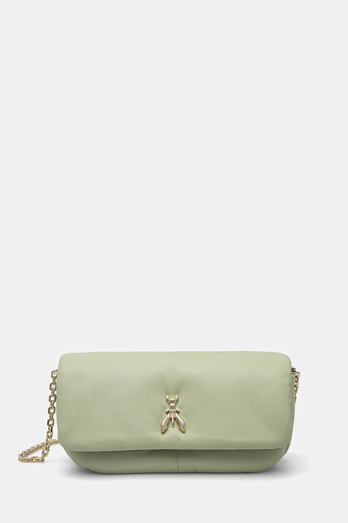 Кожаная сумка Patrizia Pepe, зеленый 
Кожаная сумка Patrizia Pepe, зеленый