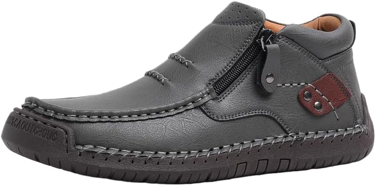 Мужские ретро-ботинки с молнией Hhhchpm, серый
Мужские ретро-ботинки с молнией Hhhchpm, серый