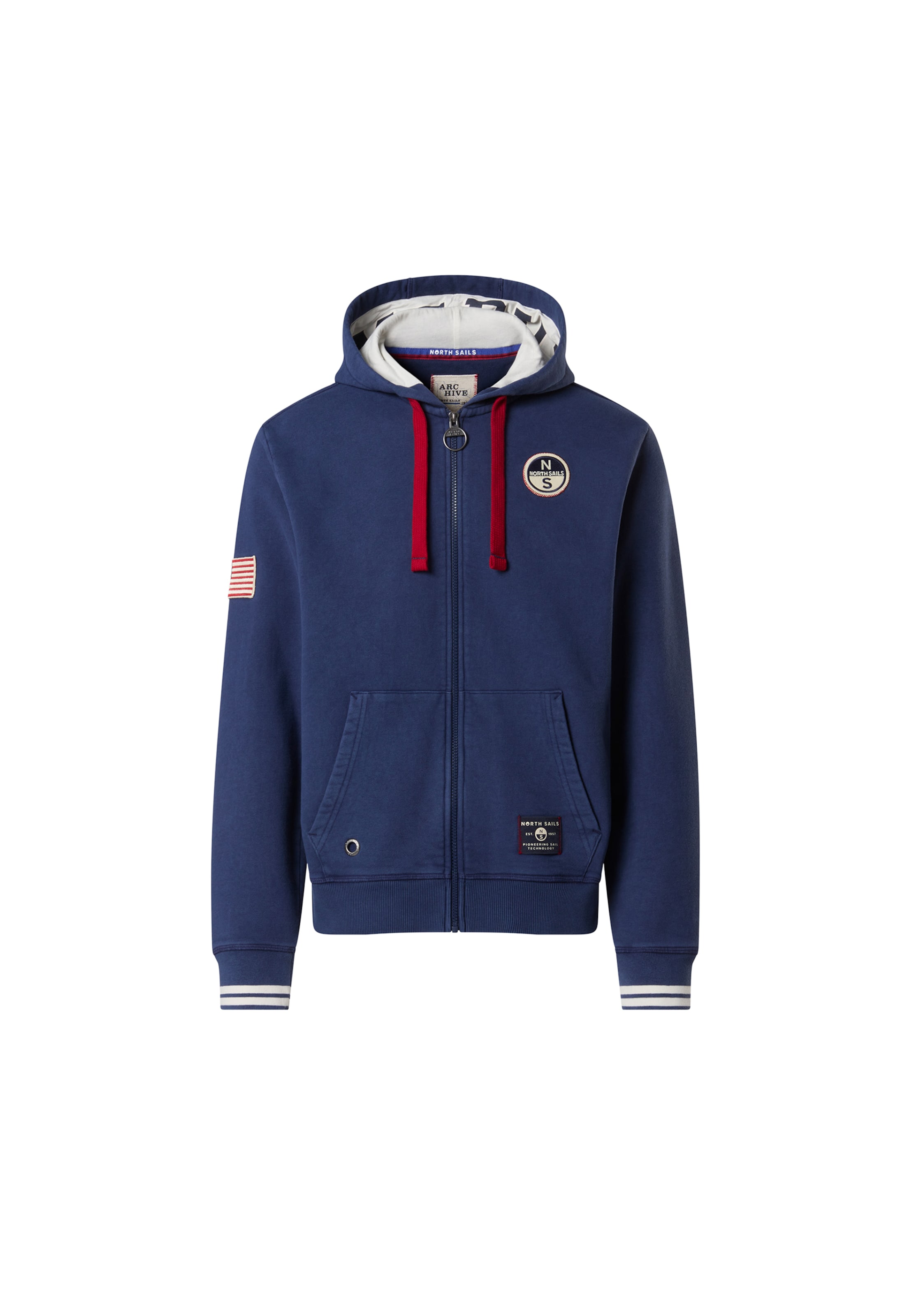 North Sails Толстовка с молнией в темно-синем цвете
North Sails Толстовка с молнией в темно-синем цвете