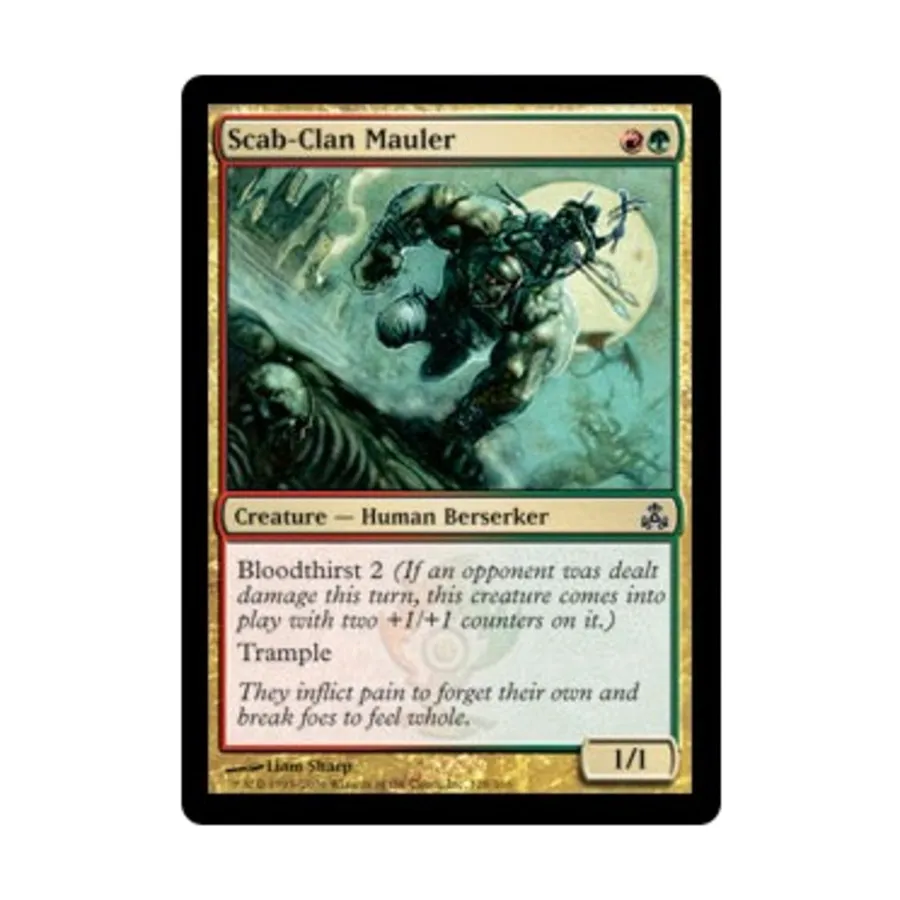 CCG Громовержец из клана Скаб (клавиша C), MTG - Guildpact
CCG Громовержец из клана Скаб (клавиша C), MTG - Guildpact