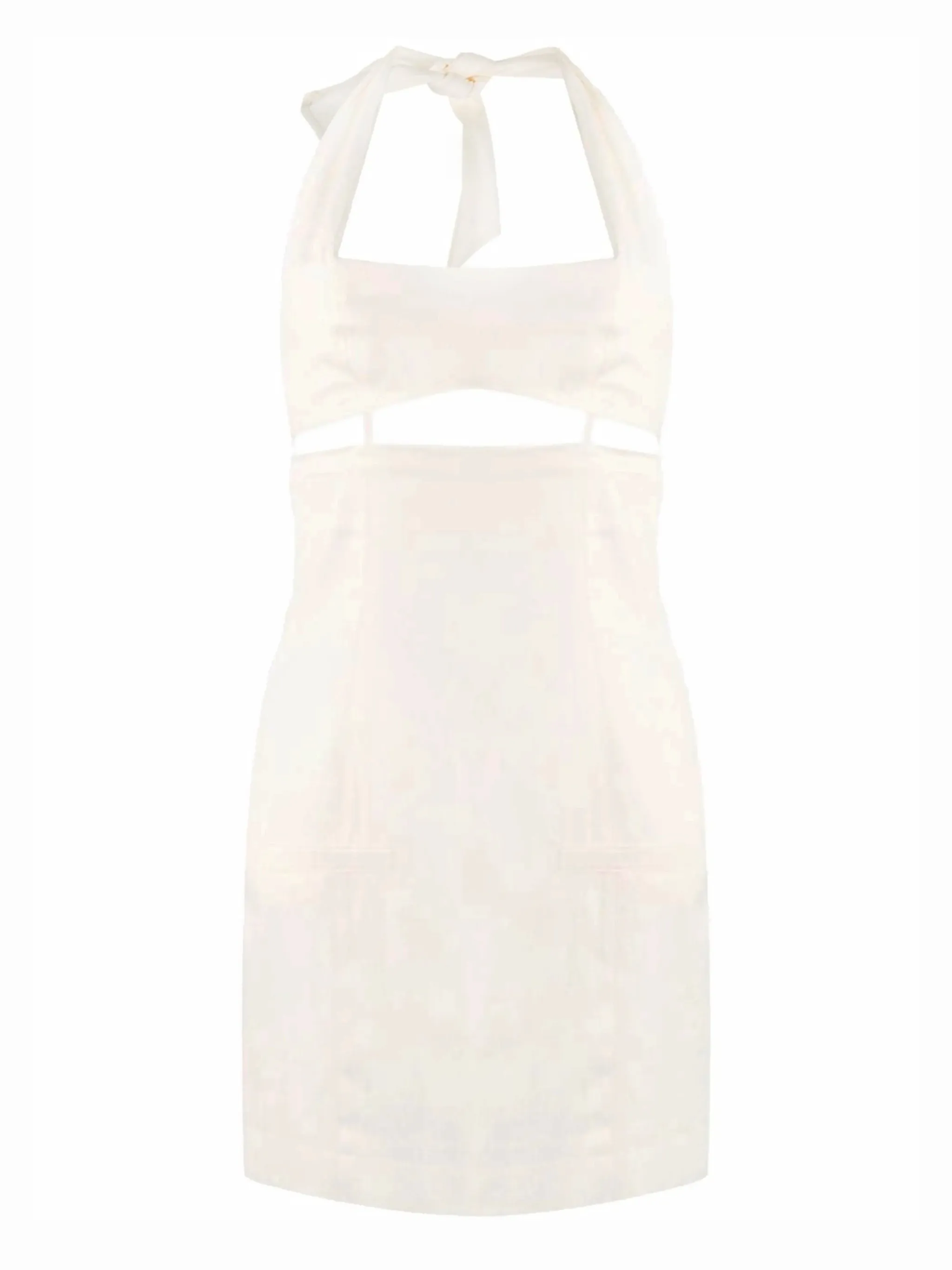 Платье с вырезом халтер Jacquemus, нейтральный
Платье с вырезом халтер Jacquemus, нейтральный