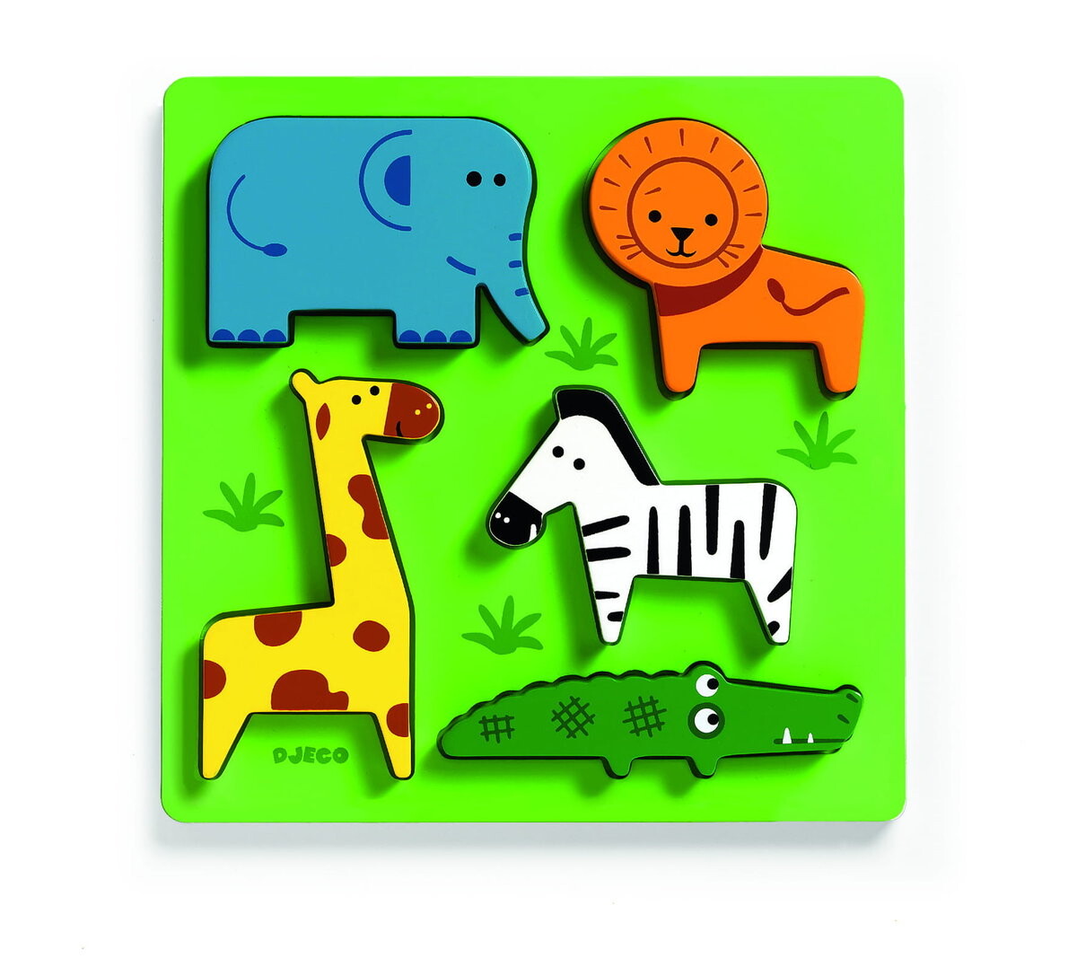 Деревянный пазл Некрокодил DJ01023 Djeco
Деревянный пазл Некрокодил DJ01023 Djeco