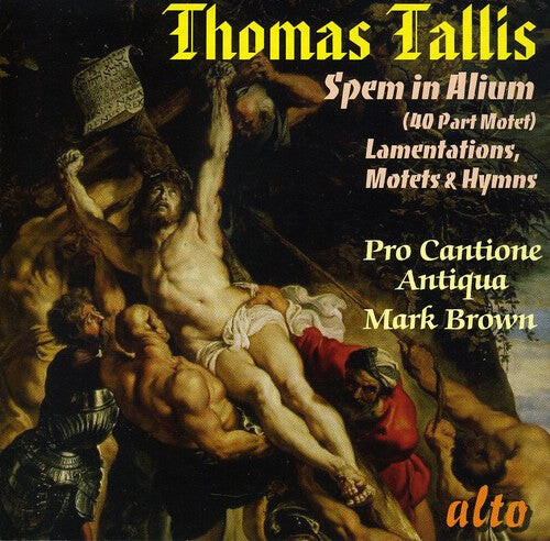 CD диск Tallis / Pro Cantione Antiqua / Brown: Spem in Alium / Lamentations of Jeremiah / Motets
CD диск Tallis / Pro Cantione Antiqua / Brown: Spem in Alium / Lamentations of Jeremiah / Motets