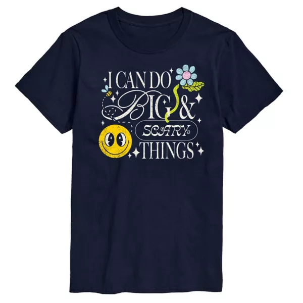 Мужская футболка с принтом "Большие и страшные штуки" Licensed Character, синий
Мужская футболка с принтом "Большие и страшные штуки" Licensed Character, синий