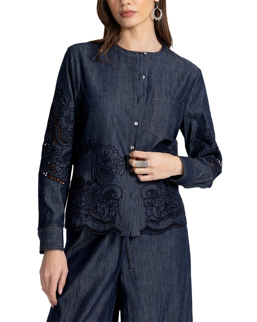 Джонни Вас Сесилия Блузка Johnny Was, синий
Джонни Вас Сесилия Блузка Johnny Was, синий