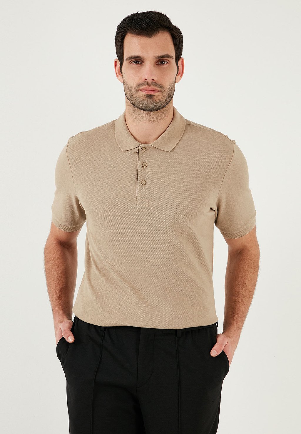 Поло Buratti, серо-коричневый
Поло Buratti, серо-коричневый