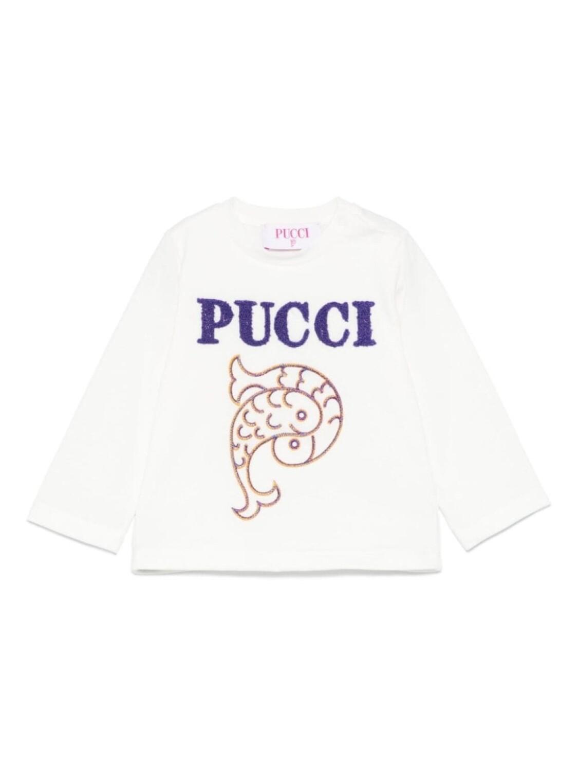 Футболка PUCCI Junior с вышитым логотипом, белый
Футболка PUCCI Junior с вышитым логотипом, белый