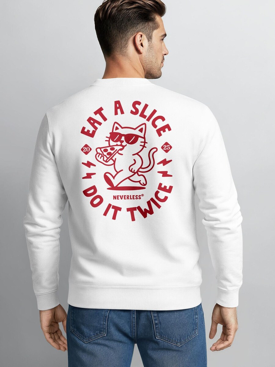 Толстовка Neverless Eat a Slice, белый
Толстовка Neverless Eat a Slice, белый