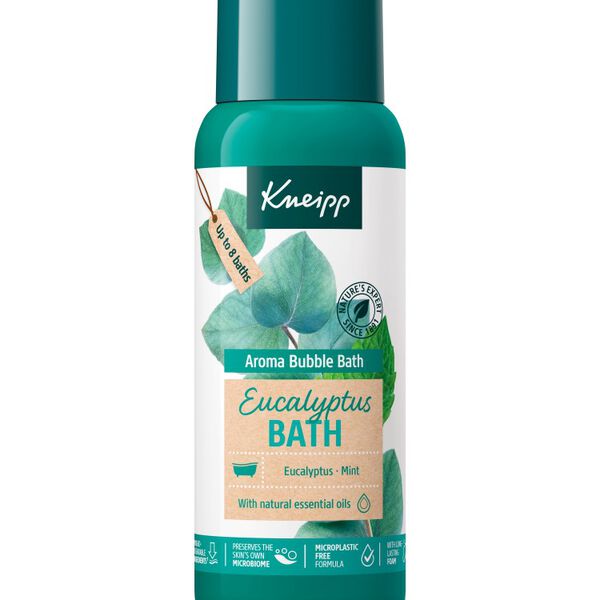 Ароматная пена для ванн, 400 мл Kneipp Eucalyptus bath
Ароматная пена для ванн, 400 мл Kneipp Eucalyptus bath