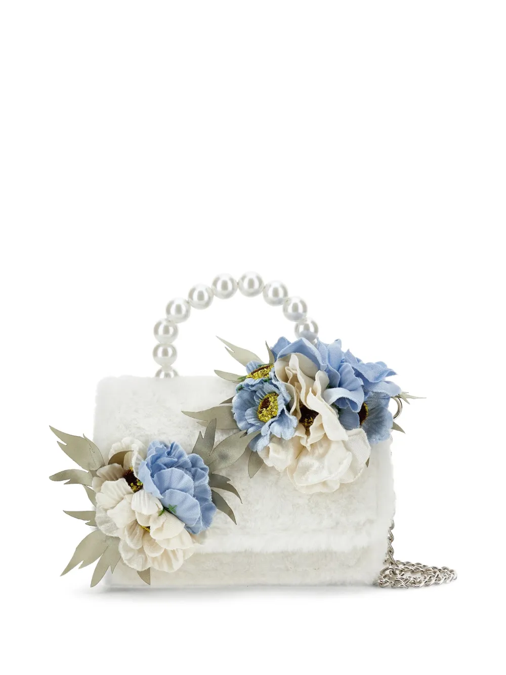 Сумка на плечо с цветочной аппликацией Monnalisa, нейтральный
Сумка на плечо с цветочной аппликацией Monnalisa, нейтральный