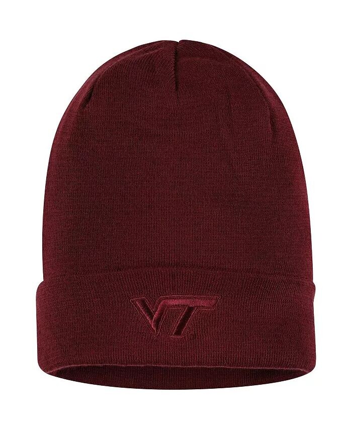 Мужская темно-бордовая вязаная шапка с манжетами в тон Virginia Tech Hokies Nike, красный
Мужская темно-бордовая вязаная шапка с манжетами в тон Virginia Tech Hokies Nike, красный