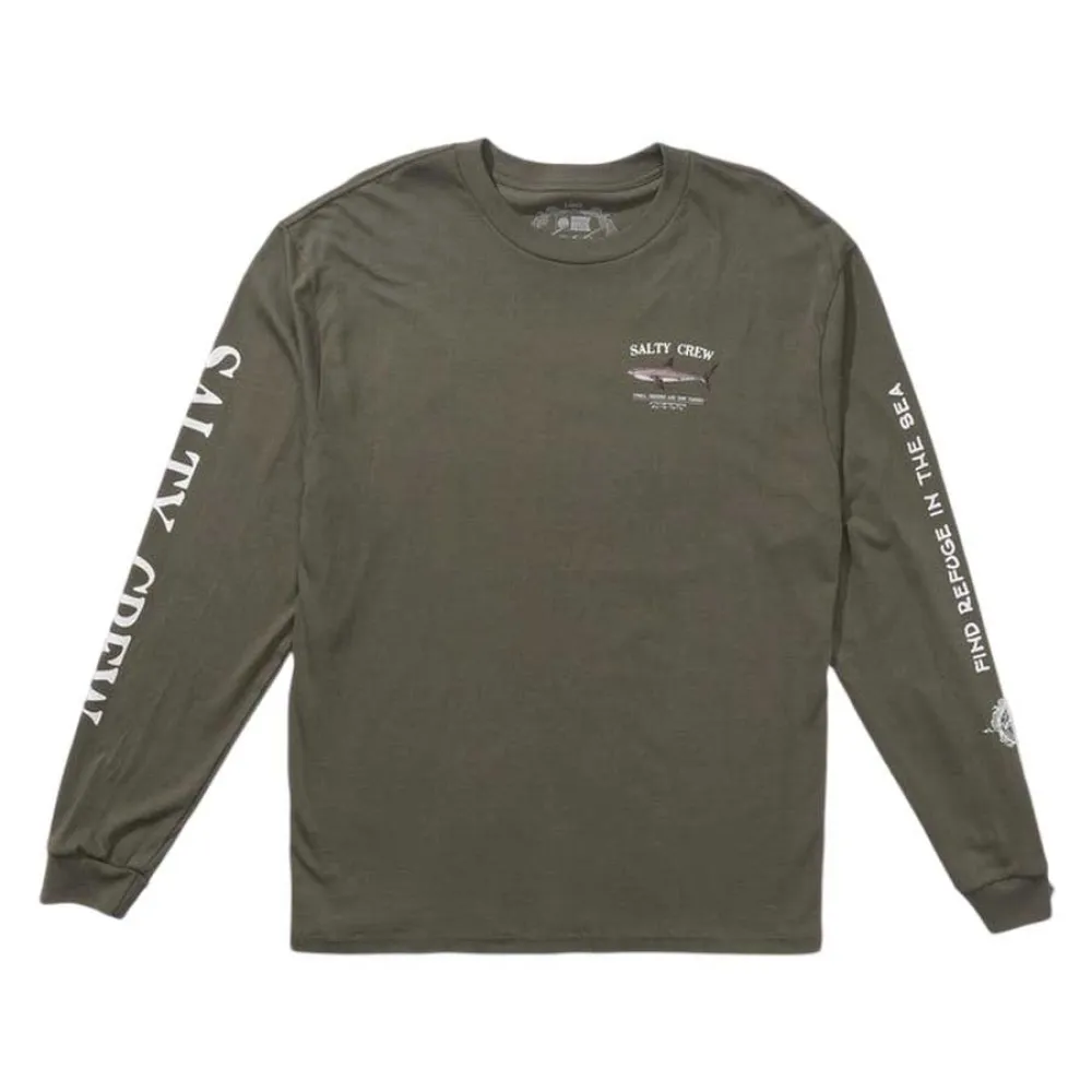 Футболка с длинным рукавом Salty Crew Bruce, зеленый
Футболка с длинным рукавом Salty Crew Bruce, зеленый