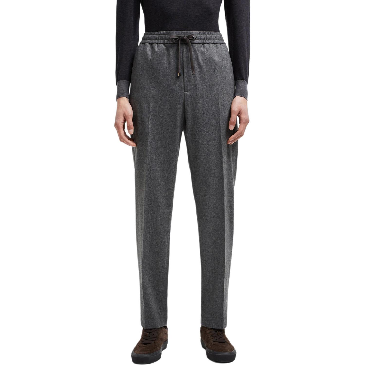 Прямые брюки со стрелками Moncler, темно-серые
Прямые брюки со стрелками Moncler, темно-серые