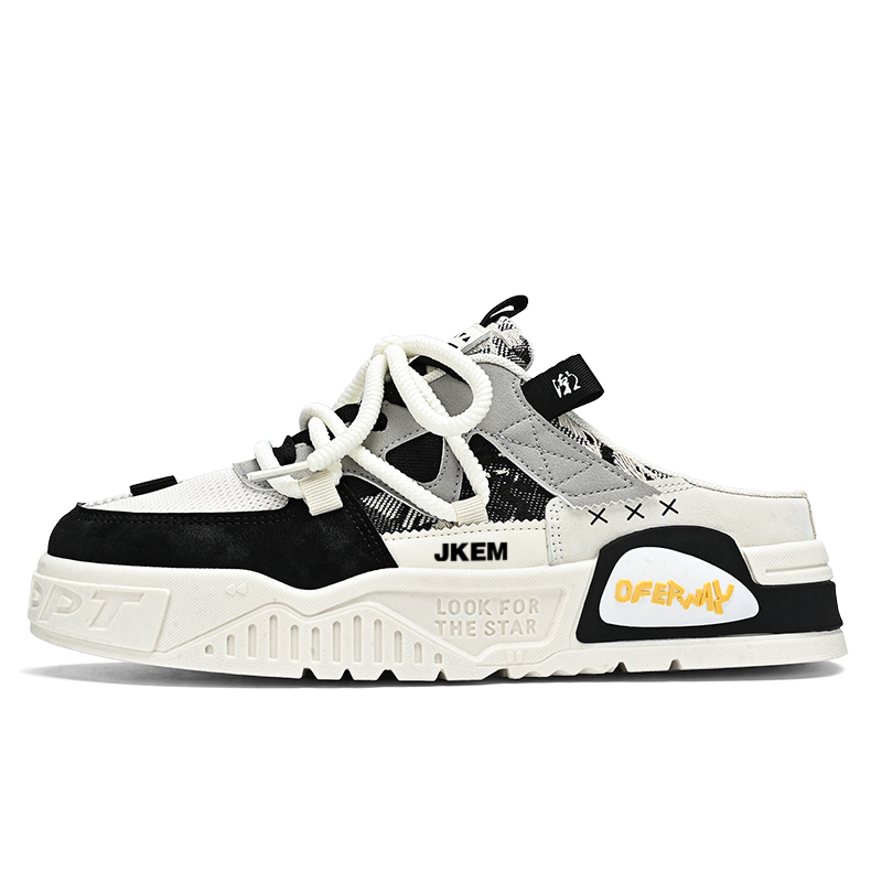 Мужские сандалии с закрытым носком, резиновая подошва, устойчивая к истиранию, нескользящая, с защитой от запаха JKEM, Beige Black
Мужские сандалии с закрытым носком, резиновая подошва, устойчивая к истиранию, нескользящая, с защитой от запаха JKEM, Beige Black