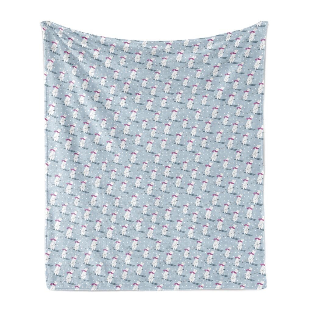 Мягкое фланелевое флисовое одеяло ABAKUHAUS Ski Pattern, зимний сезон, непрерывная забавная тематика катания на лыжах, медведя и снега, 175 x 230 см, пурпурно-синий, пурпурный и белый
Мягкое фланелевое флисовое одеяло ABAKUHAUS Ski Pattern, зимний сезон, непрерывная забавная тематика катания на лыжах, медведя и снега, 175 x 230 см, пурпурно-синий, пурпурный и белый