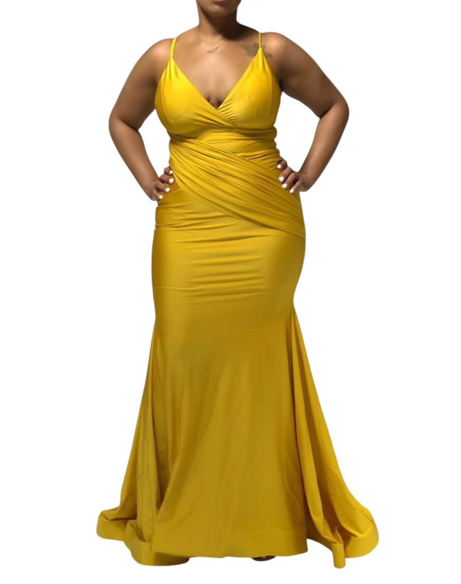 Платье с глубоким вырезом на спине горчичного цвета JESSICA ANGEL, цвет mustard
Платье с глубоким вырезом на спине горчичного цвета JESSICA ANGEL, цвет mustard