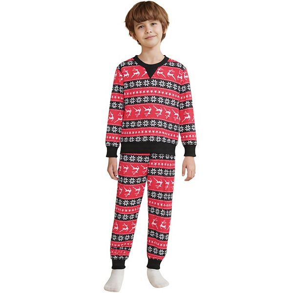 Детский рождественский семейный комплект пижамы с длинным рукавом, лось, снег, полоска, вечеринка, домашний набор Inspire Chic
Детский рождественский семейный комплект пижамы с длинным рукавом, лось, снег, полоска, вечеринка, домашний набор Inspire Chic