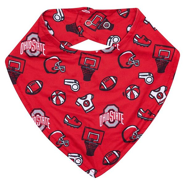 Детский нагрудник Scarlet Ohio State Buckeyes All Over Print Zoozatz
Детский нагрудник Scarlet Ohio State Buckeyes All Over Print Zoozatz