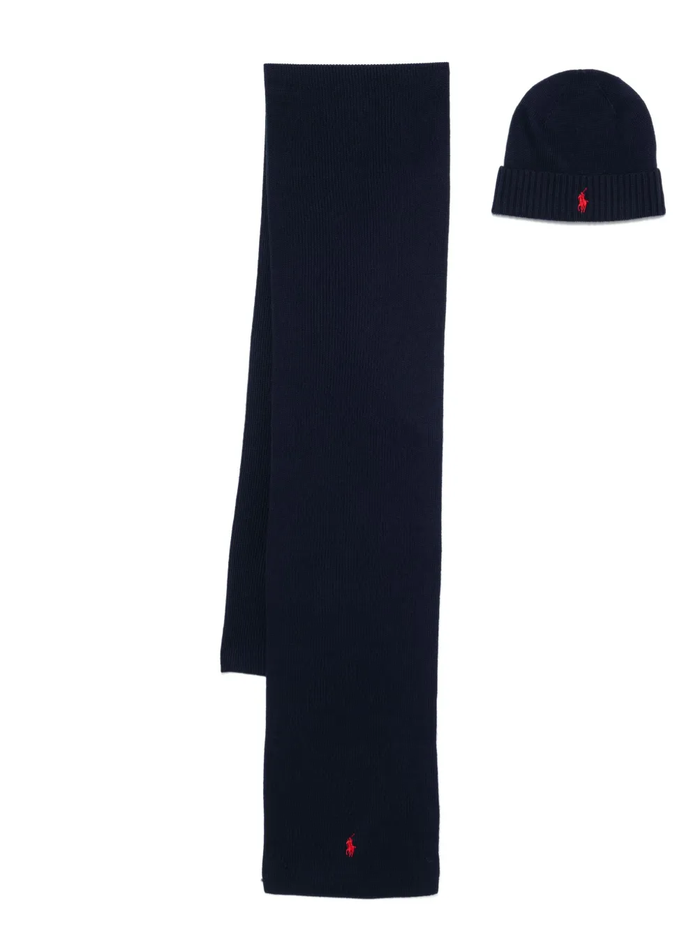 Комплект из шапки и шарфа с логотипом Polo Pony POLO RALPH LAUREN, синий
Комплект из шапки и шарфа с логотипом Polo Pony POLO RALPH LAUREN, синий