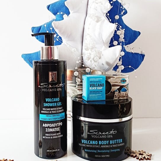 Набор уходовой косметики, 3 шт. Santo Volcano Spa
Набор уходовой косметики, 3 шт. Santo Volcano Spa