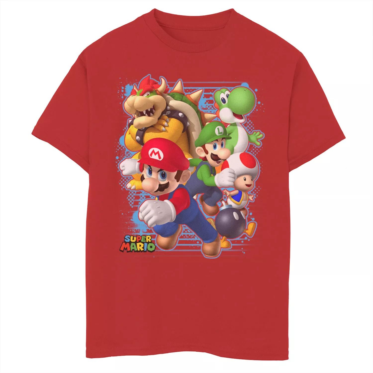 Футболка с рисунком Nintendo Super Mario Luigi Bowser для мальчиков 8–20 лет Licensed Character
Футболка с рисунком Nintendo Super Mario Luigi Bowser для мальчиков 8–20 лет Licensed Character