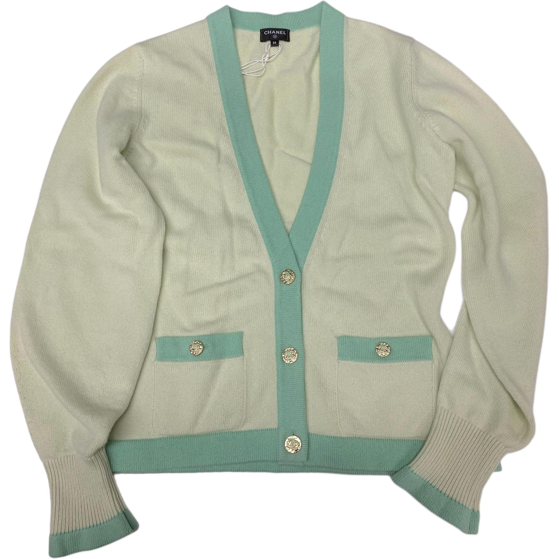 CHANEL Кашемировый свитер 23S Women's Green
CHANEL Кашемировый свитер 23S Women's Green