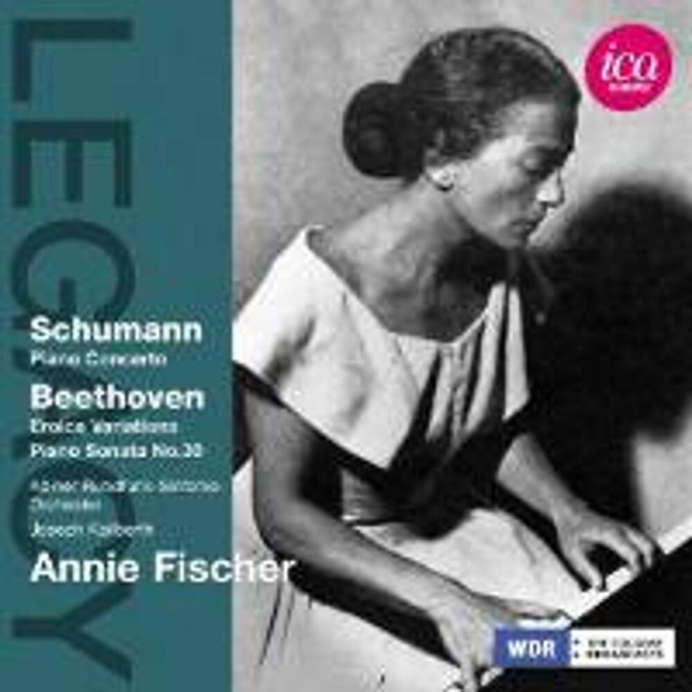 Диск CD Schumann / Beethoven: Piano Concerto / Eroica Variations / Piano Sonata No. 30 - Robert Schumann, Ludwig van Beethoven, Annie Fischer, Joseph Keilberth, Cologne Radio Symphony Orchestra
Диск CD Schumann / Beethoven: Piano Concerto / Eroica Variations / Piano Sonata No. 30 - Robert Schumann, Ludwig van Beethoven, Annie Fischer, Joseph Keilberth, Cologne Radio Symphony Orchestra