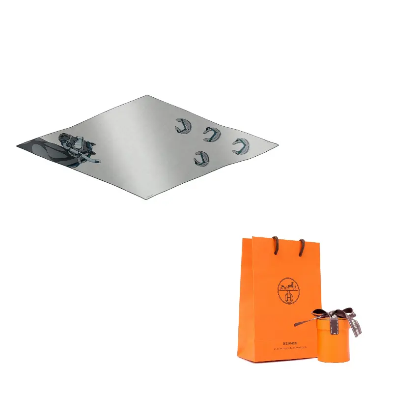 HERMES Шёлковый шарф мужской, Gray
HERMES Шёлковый шарф мужской, Gray