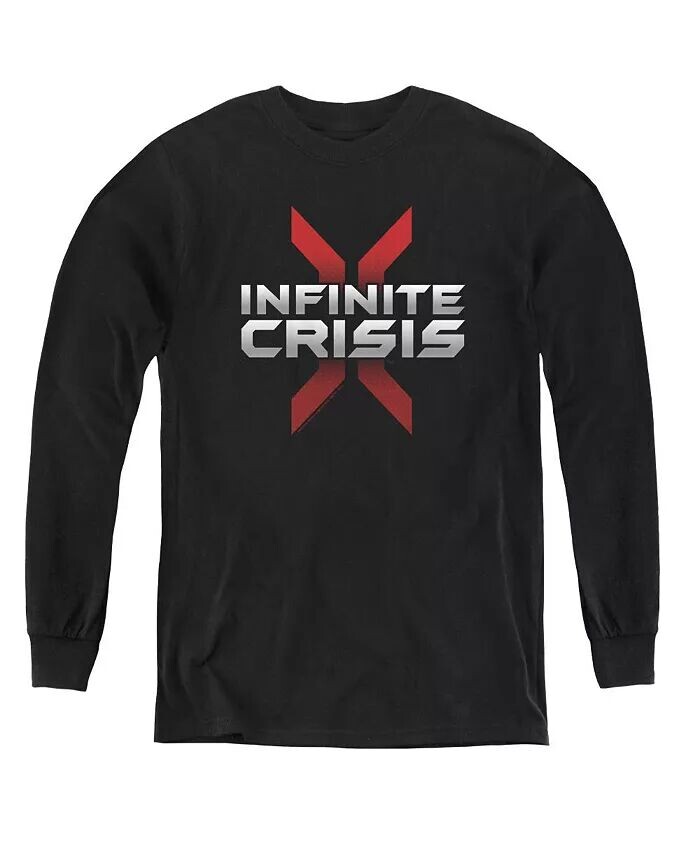 Свитшот с длинным рукавом с логотипом для мальчиков и молодежи Infinite Crisis, черный
Свитшот с длинным рукавом с логотипом для мальчиков и молодежи Infinite Crisis, черный