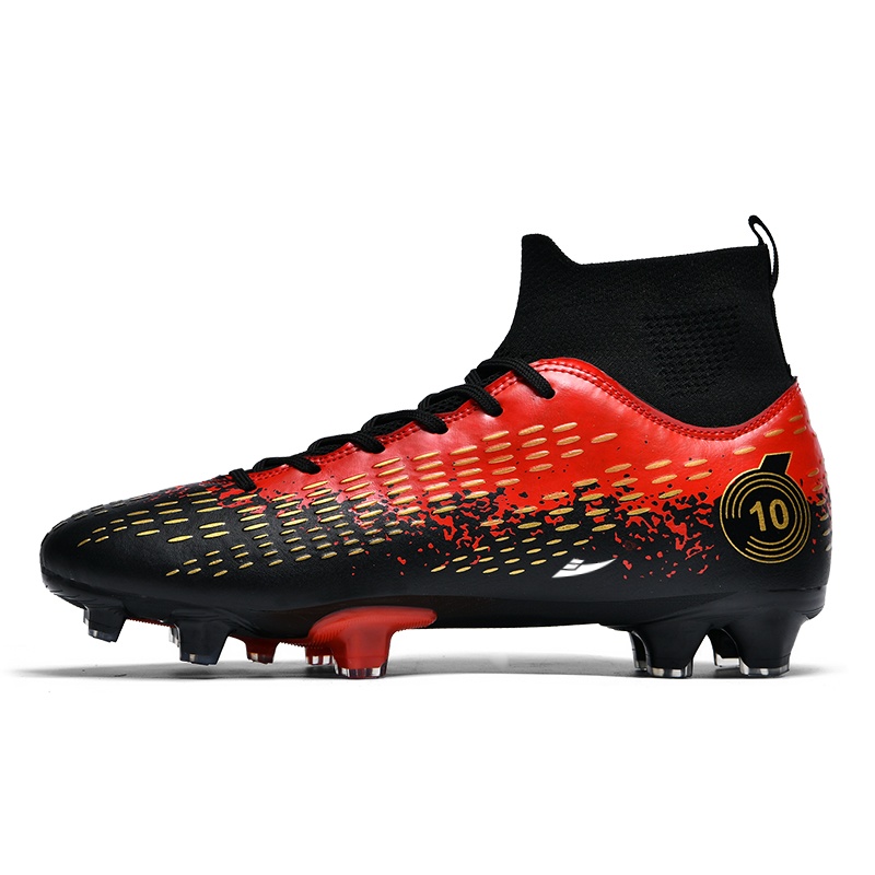 Kuding Футбольные бутсы унисекс низкие черно-красные с длинными шипами, цвет Black Red Long Stud
Kuding Футбольные бутсы унисекс низкие черно-красные с длинными шипами, цвет Black Red Long Stud