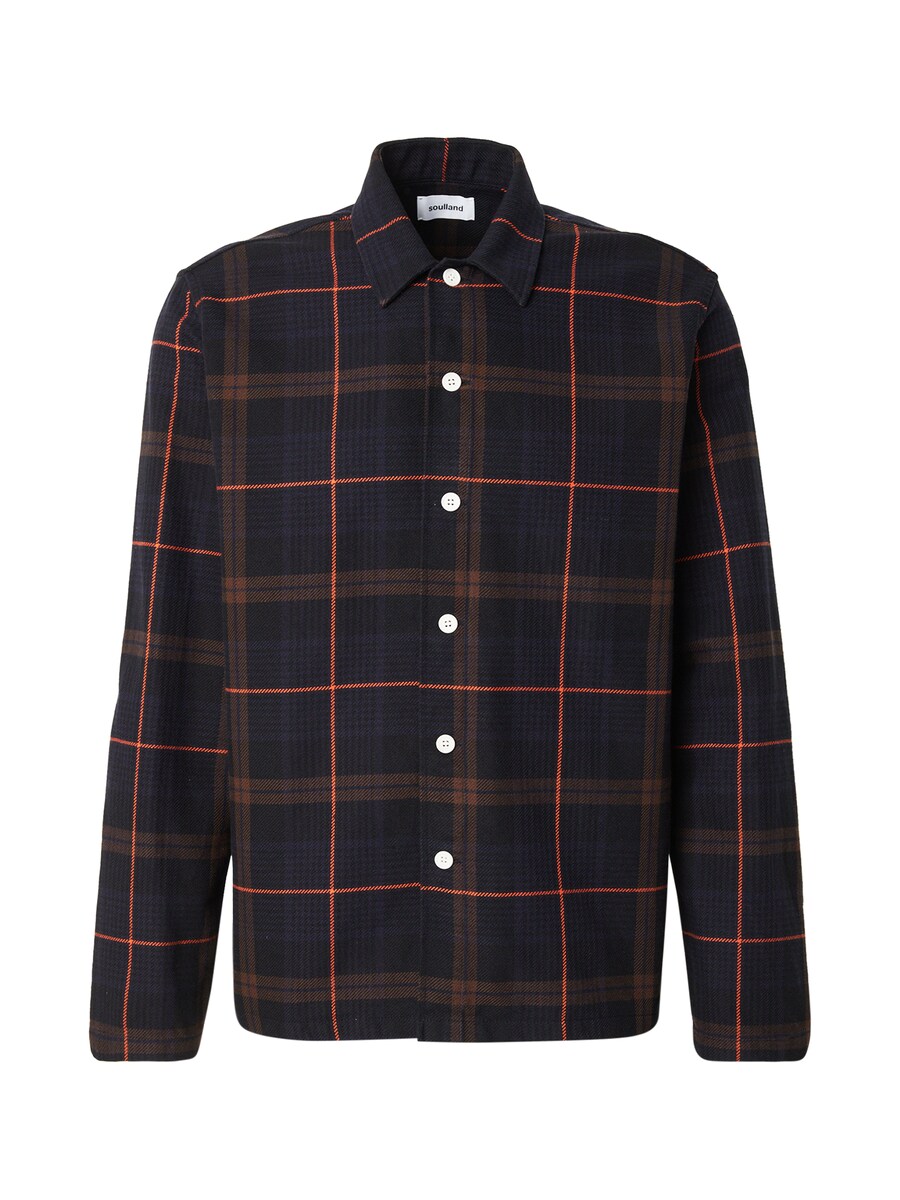 Рубашка на пуговицах классического кроя Soulland TYRA, Black
Рубашка на пуговицах классического кроя Soulland TYRA, Black