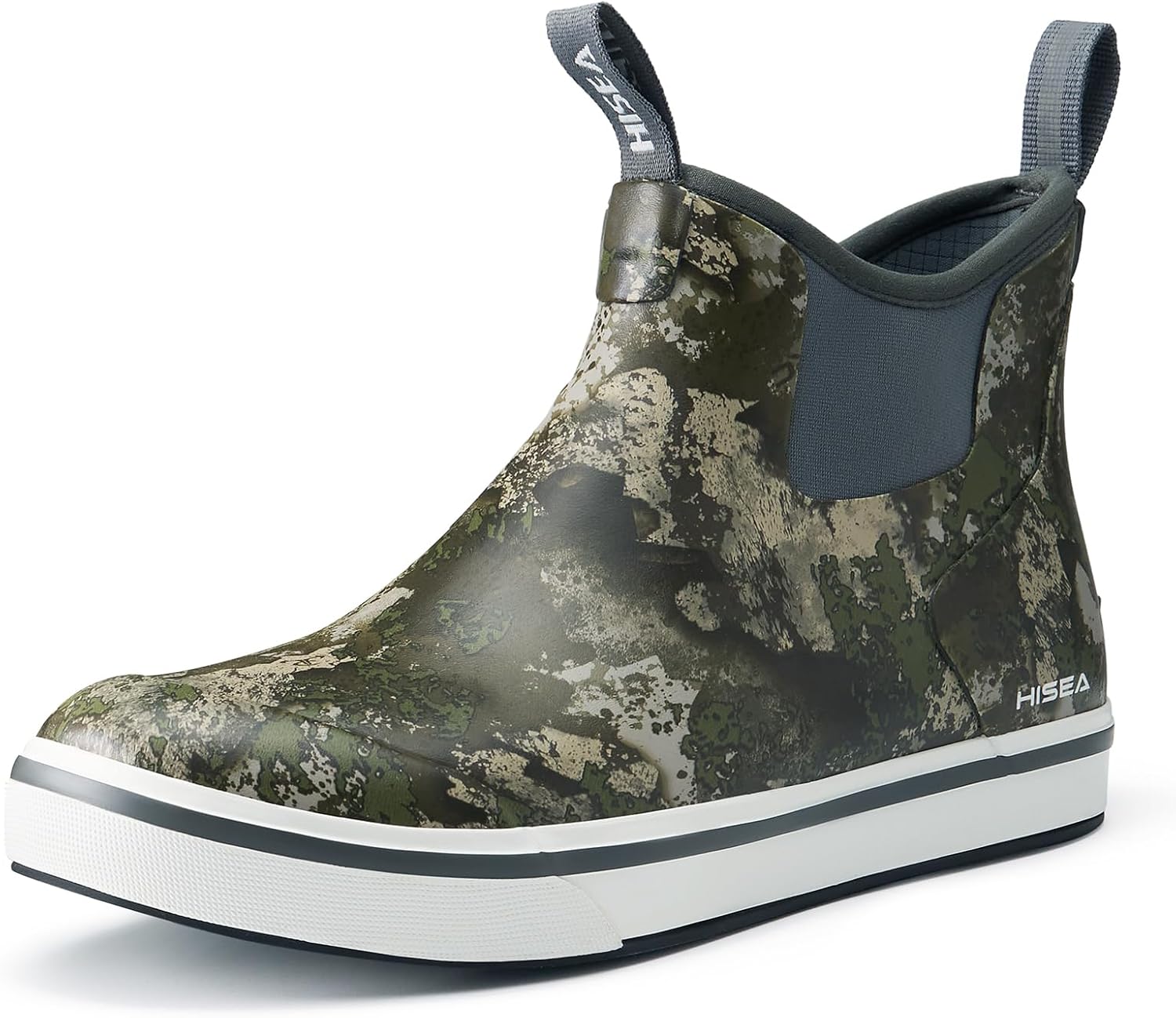 Мужские дождевые ботинки HISEA для палубы, сапоги для морской рыбалки, водонепроницаемые ботинки до щиколотки с повышенным сцеплением, зеленый
Мужские дождевые ботинки HISEA для палубы, сапоги для морской рыбалки, водонепроницаемые ботинки до щиколотки с повышенным сцеплением, зеленый