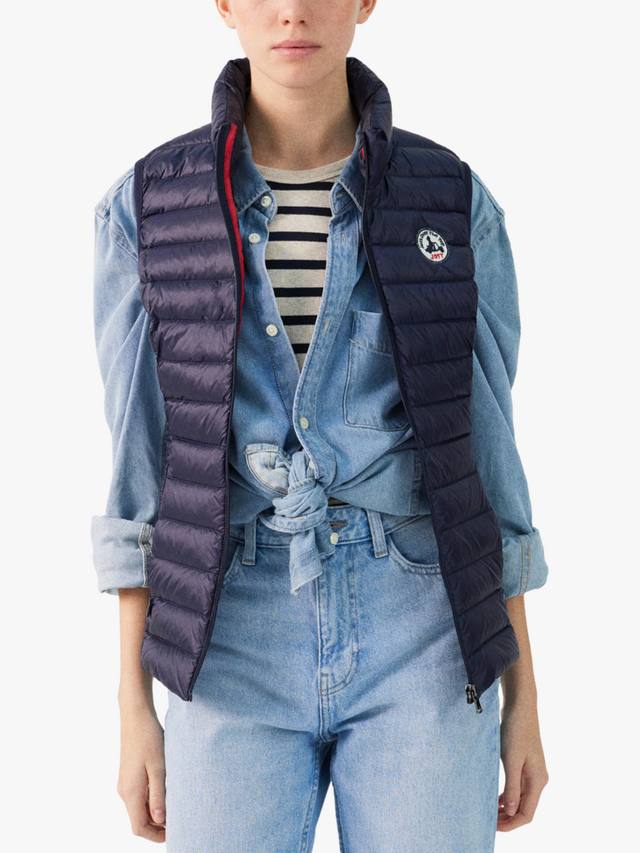 Женский упаковываемый пуховик без рукавов JOTT, темно-синий
Женский упаковываемый пуховик без рукавов JOTT, темно-синий