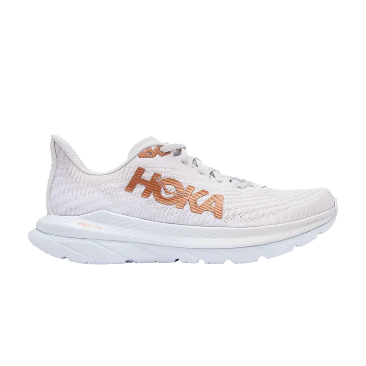 Кроссовки HOKA Mach 5 'White Copper', белый
Кроссовки HOKA Mach 5 'White Copper', белый