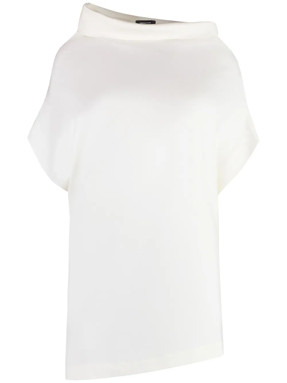 Блузка с воротником асимметричного кроя Fabiana Filippi, белый
Блузка с воротником асимметричного кроя Fabiana Filippi, белый
