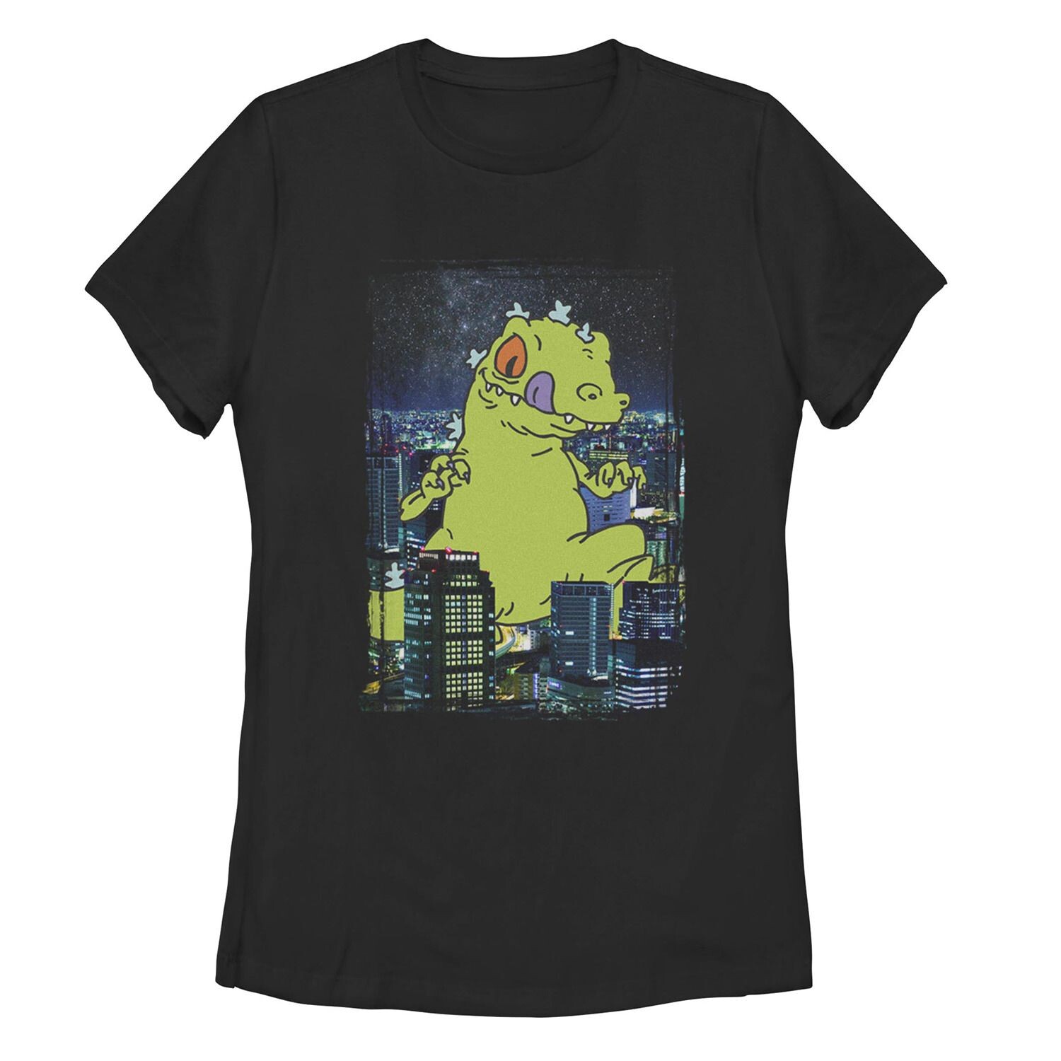 Футболка с плакатом Juniors Rugrats Reptar City Licensed Character 
Футболка с плакатом Juniors Rugrats Reptar City Licensed Character