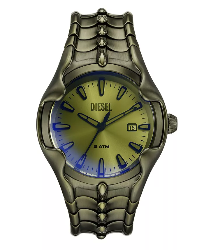 Мужские часы Vert Quartz Three-Hand Date с датой, зеленый циферблат, нержавеющая сталь, 45 мм Diesel
Мужские часы Vert Quartz Three-Hand Date с датой, зеленый циферблат, нержавеющая сталь, 45 мм Diesel