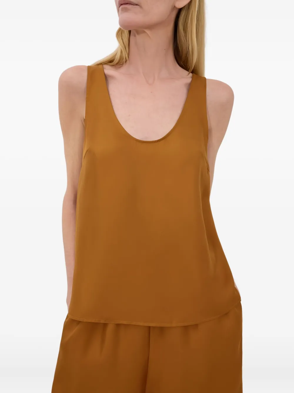 Топ без рукавов с круглым вырезом Paloma Wool, коричневый
Топ без рукавов с круглым вырезом Paloma Wool, коричневый